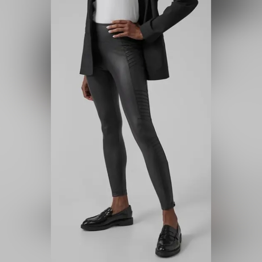 Athleta Delancy Gleam Moto Tight Medium